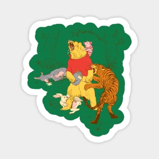 A Very Naughty Bear Sticker